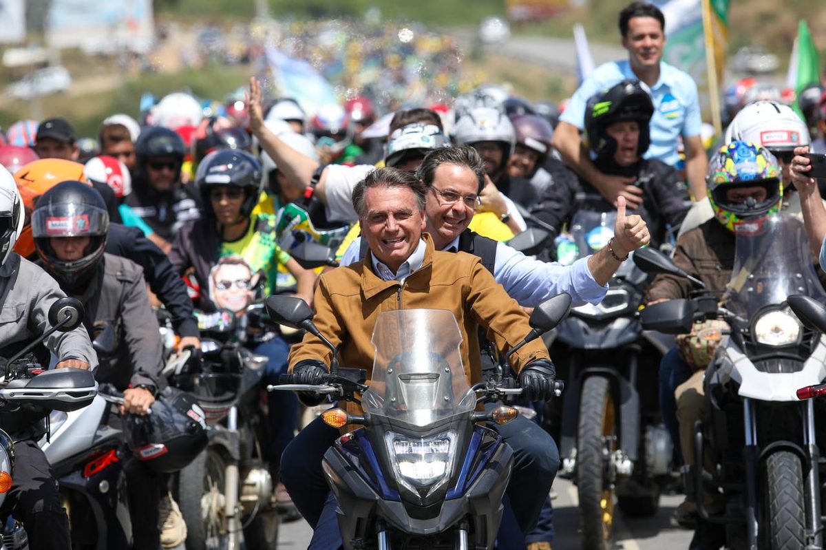 Gilson Machado e Jair Bolsonaro